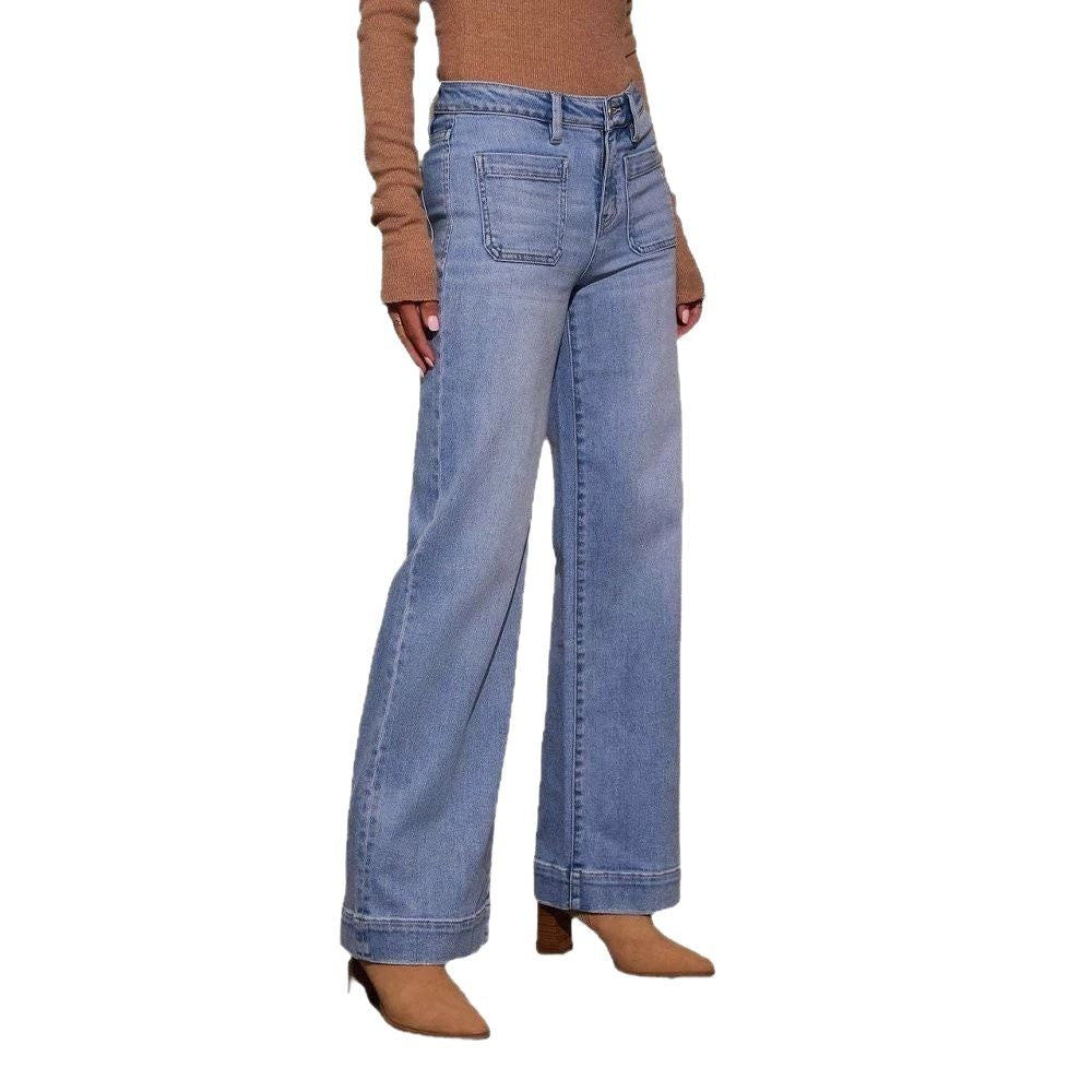 Women High-waisted jeans