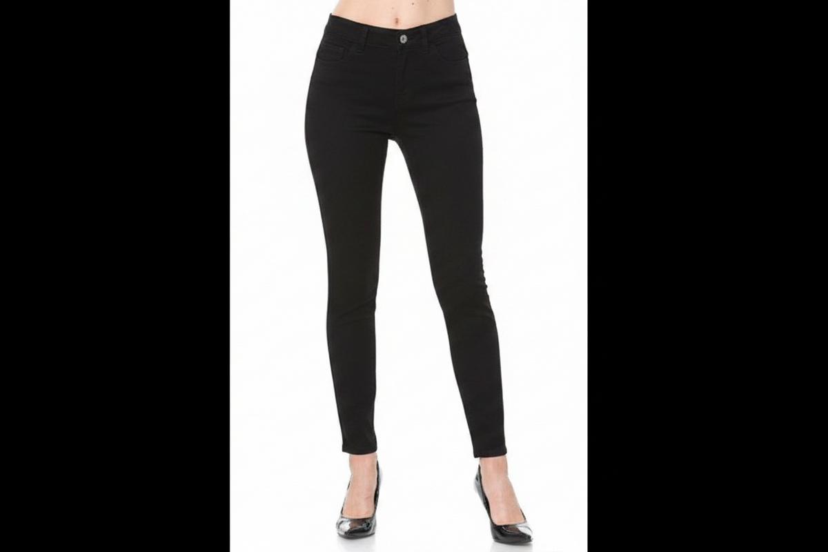 Wax Jean - Women's Push-Up High-Rise Colored Twill Pants - 90168