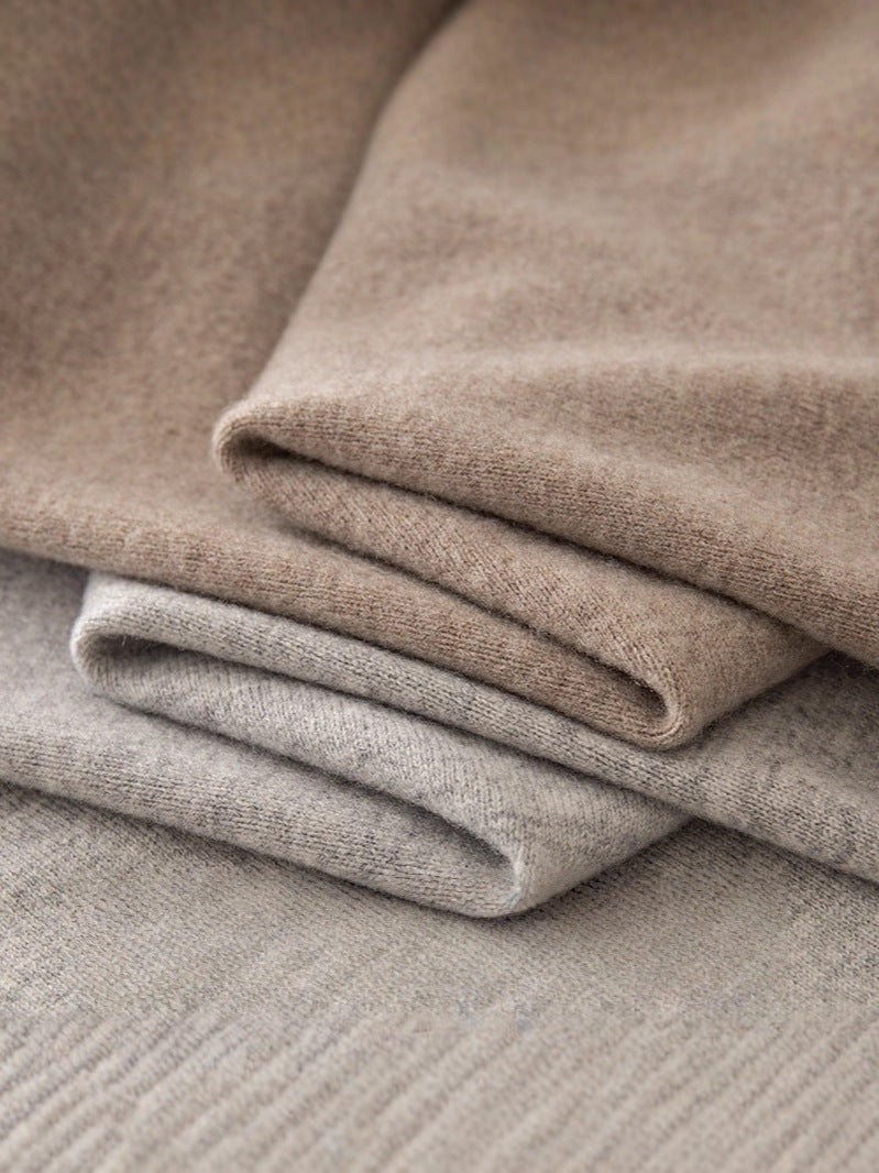Mens Turtleneck Knit Sweater