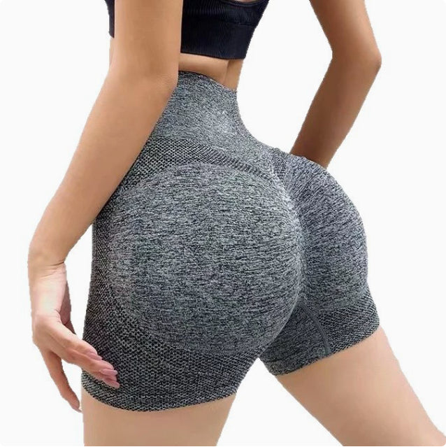Women Fitness Yoga Shorts Butt Lifting Seamless Leggings
