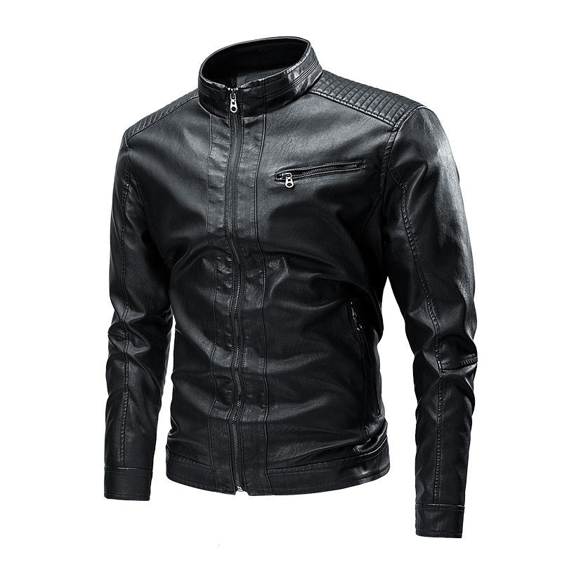 Men's Retro Motorcycle Leather Jacket