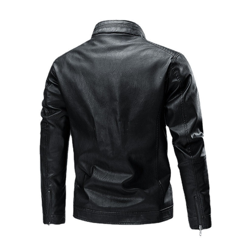 Men's Retro Motorcycle Leather Jacket