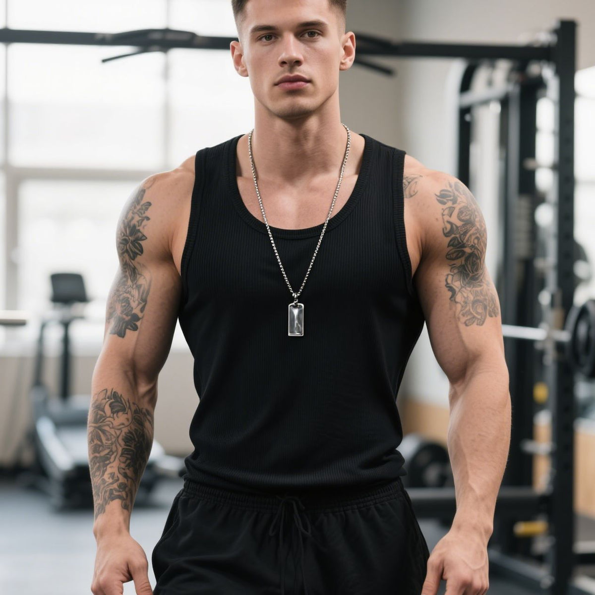 Cotton Tank Top Men