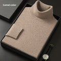 Mens Turtleneck Knit Sweater